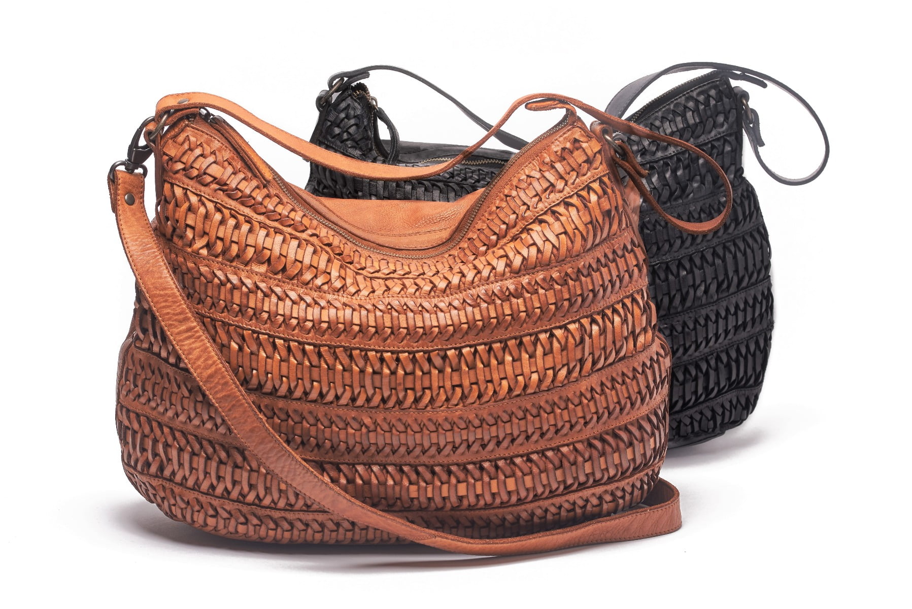 Rugged Hide- AVALON Large Weave Bag – Maison & Maison