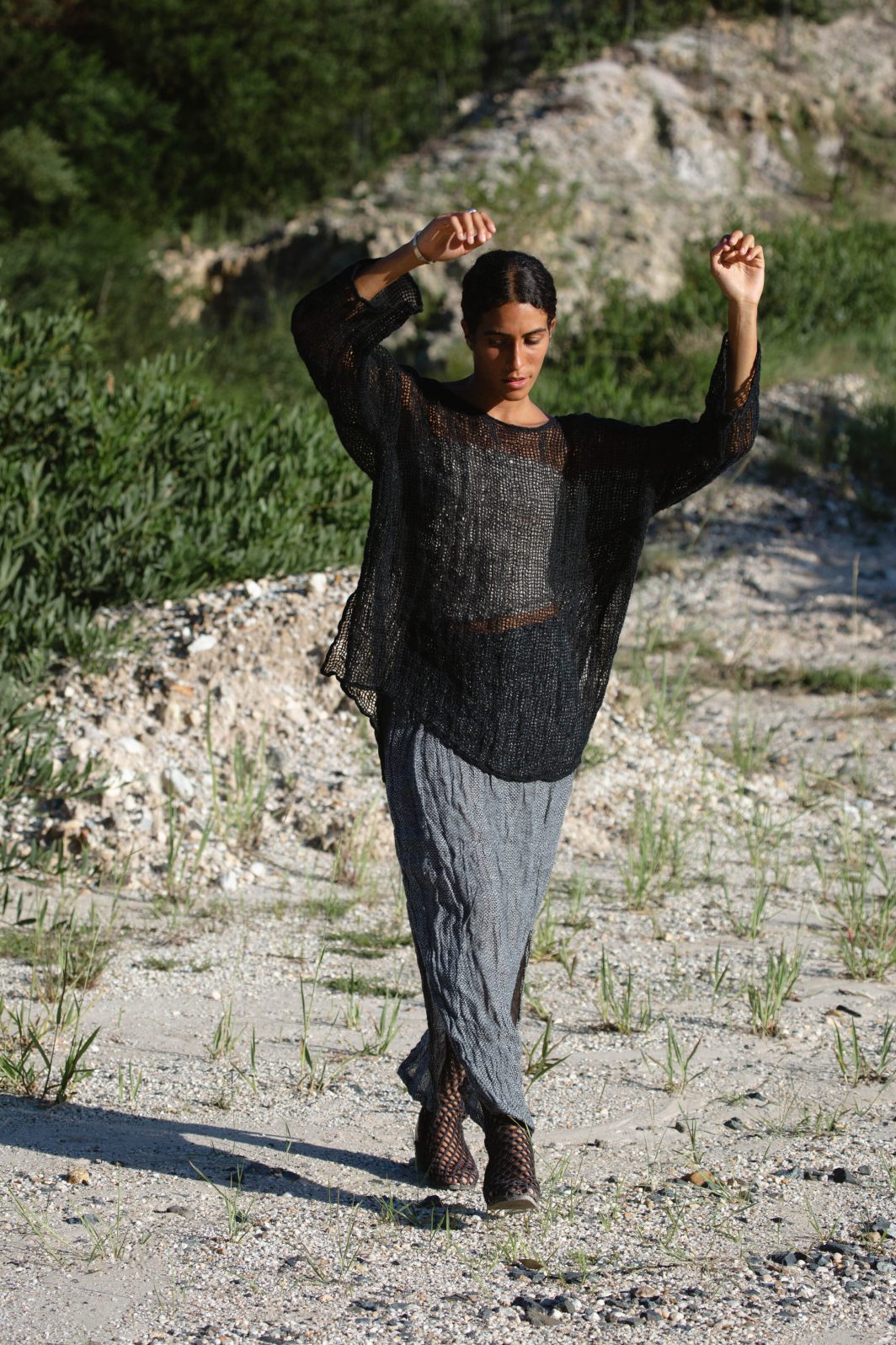 Georgie A - NETTA Positano Top with 3/4 sleeve