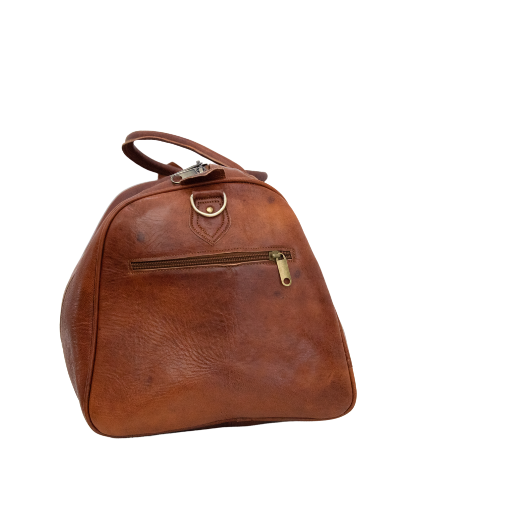 Leather Weekend Bag - Image 4