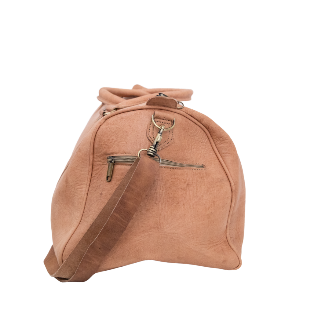 Leather Weekend Bag - Image 3