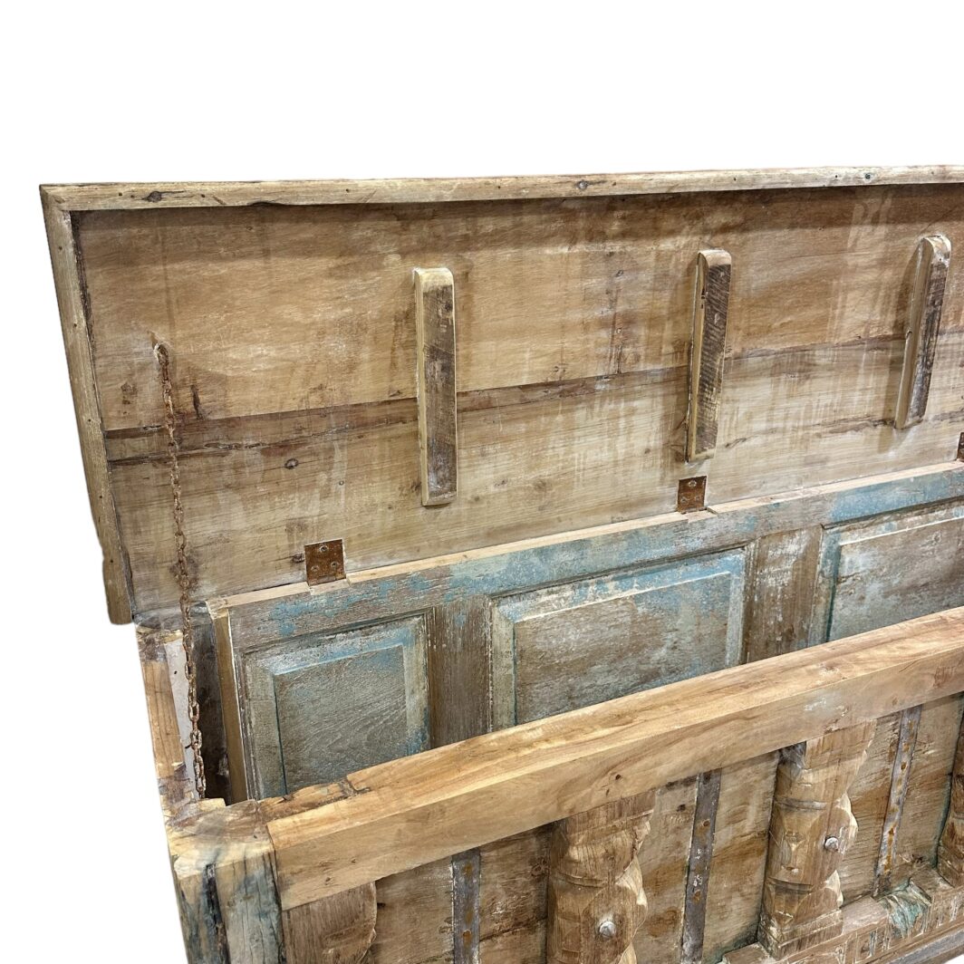 Bleached Top Lift Indian Console - Image 3