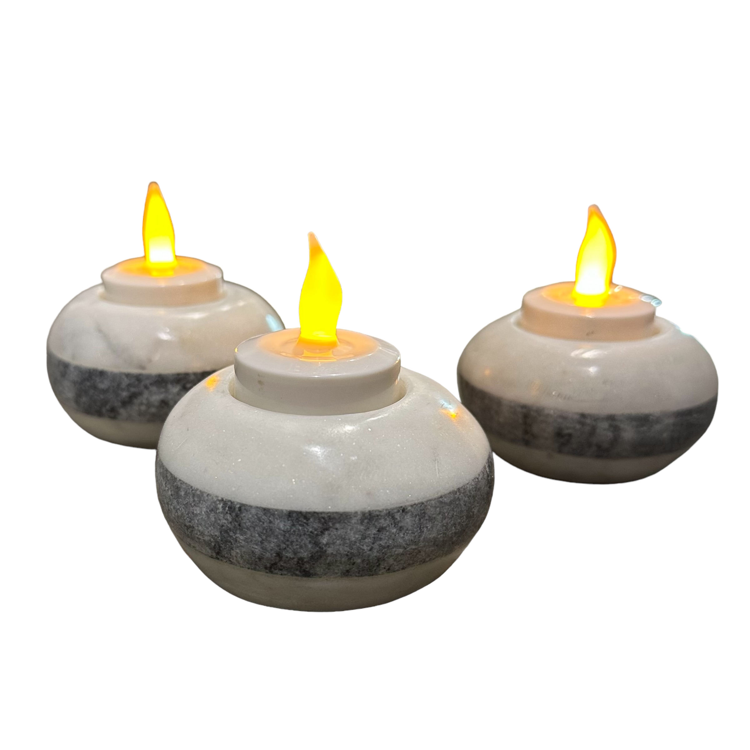 White tea online light holders