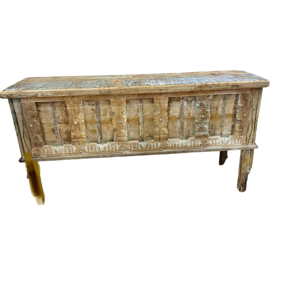 Bleached Top Lift Indian Console