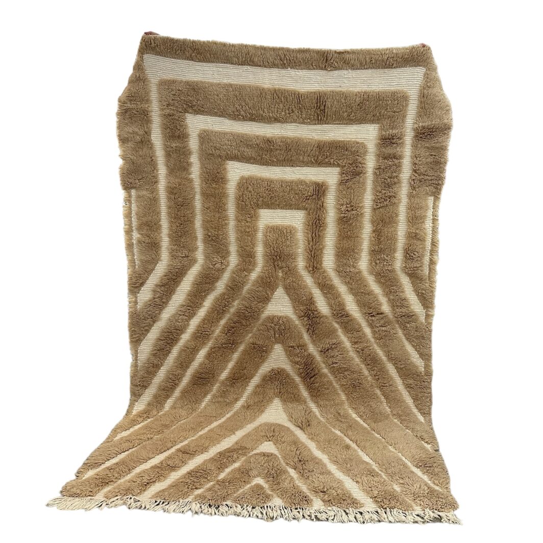 Contemporary Beni M'Rirt Rug - 'Lola'