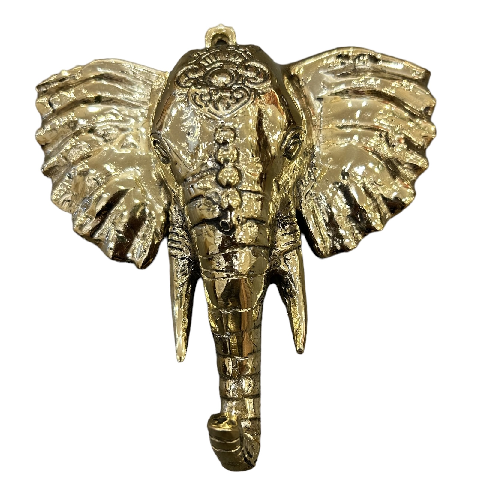 Deluxe Brass Animal Wall Hook - Elephant & Ram - Maison & Maison