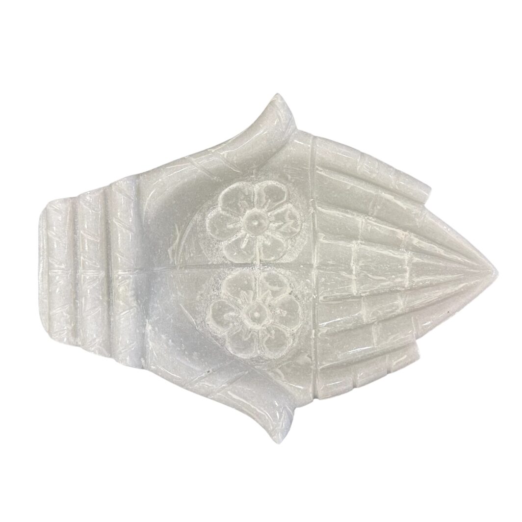White Marble Welcome Hands