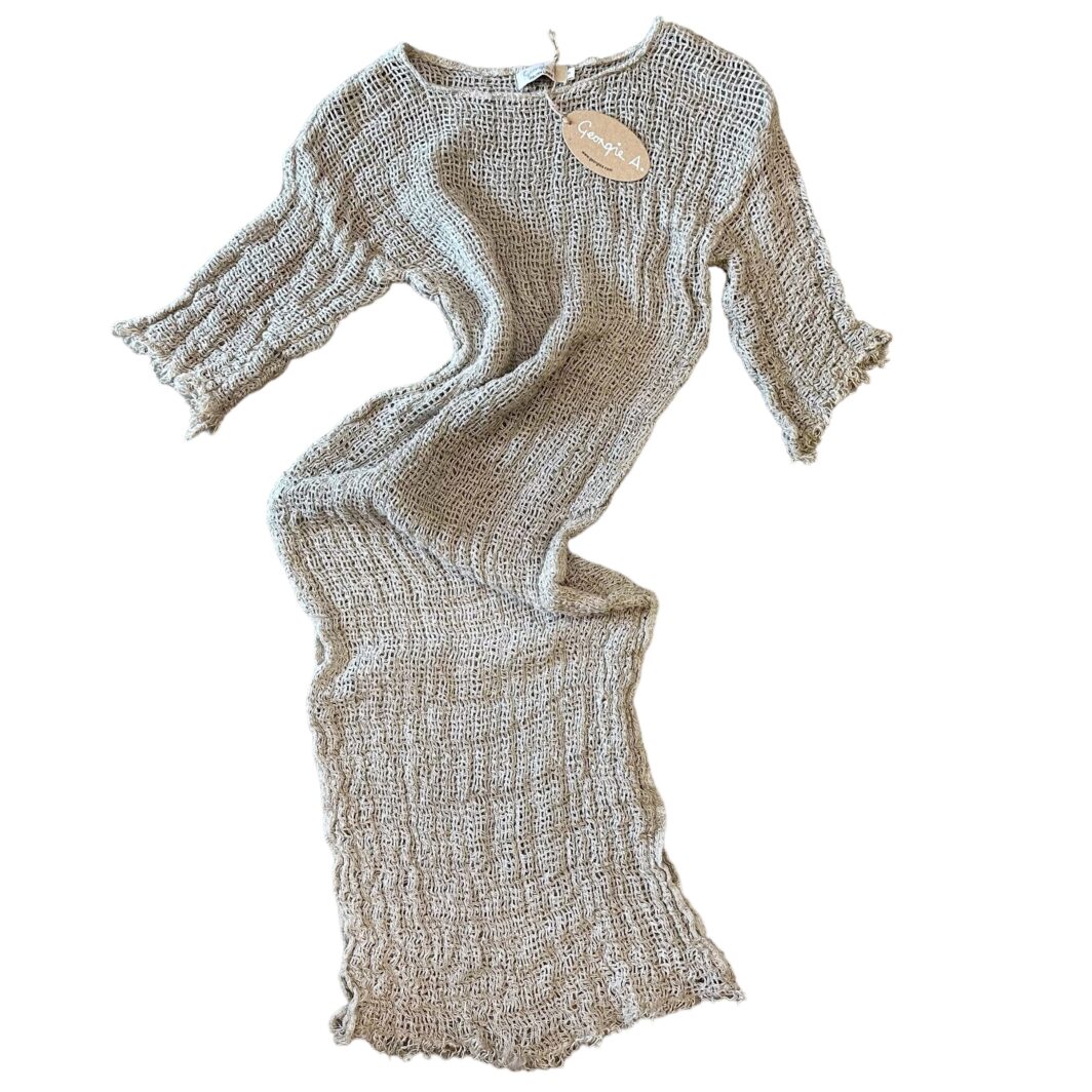 Boheme Naturale Positano Maxi with Sleeves - 'Georgie A'