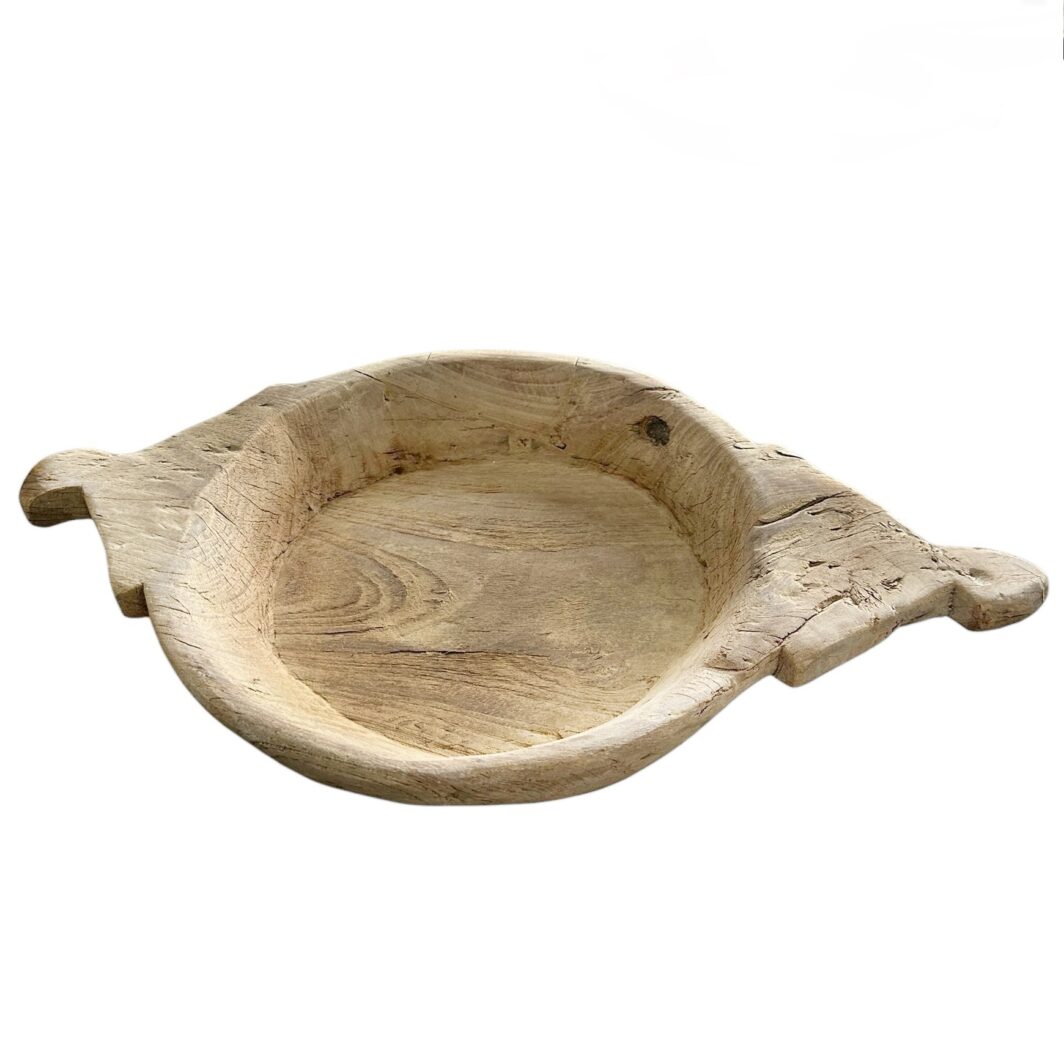 Bleached Indian Parat Bowls - 1