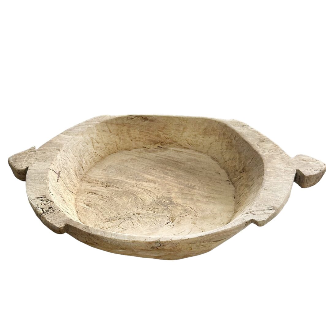 Bleached Indian Parat Bowls - 2