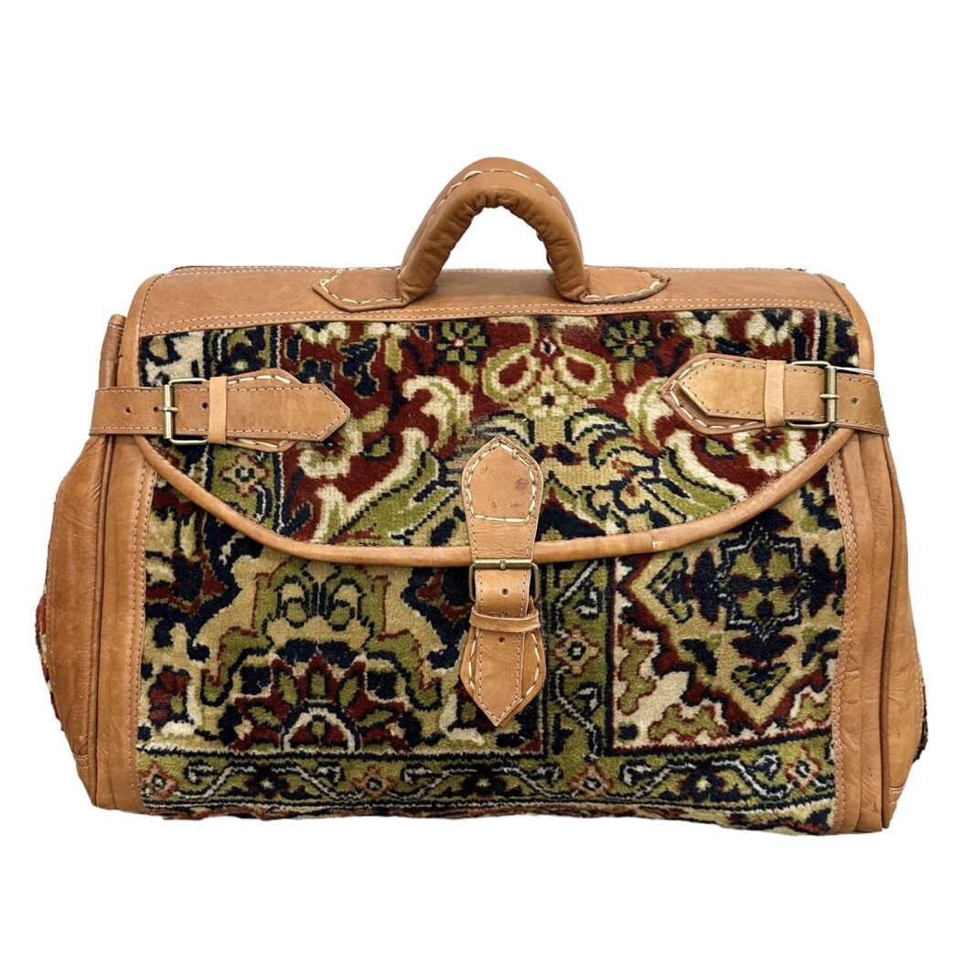 Moroccan Carpet Duffle Bag - Image 8