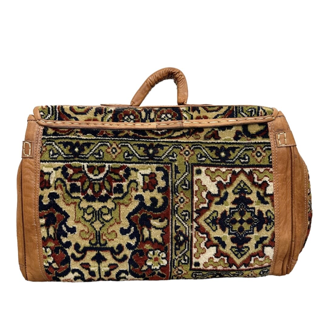 Moroccan Carpet Duffle Bag - Image 9