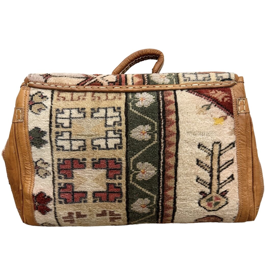 Moroccan Carpet Duffle Bag - Image 5