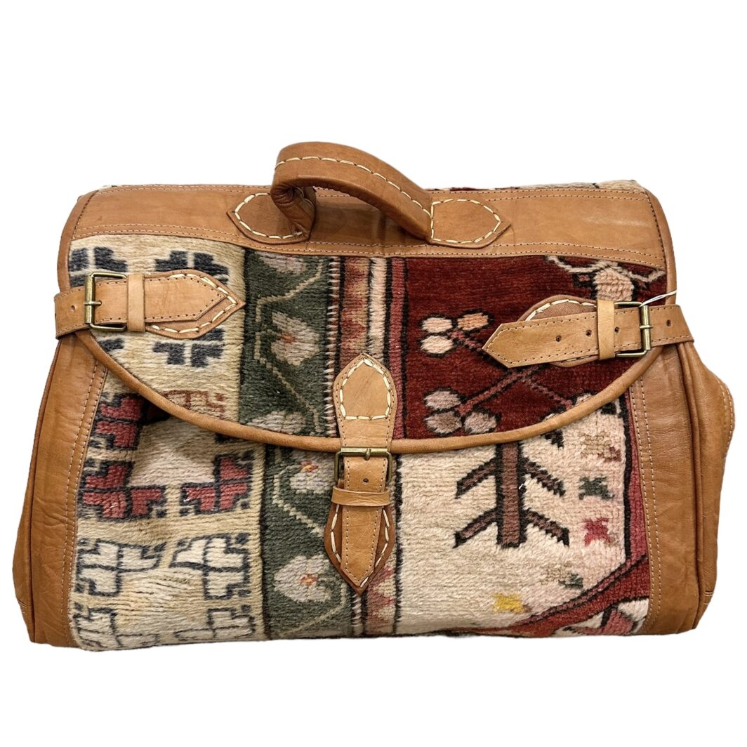 Moroccan Carpet Duffle Bag - Image 4