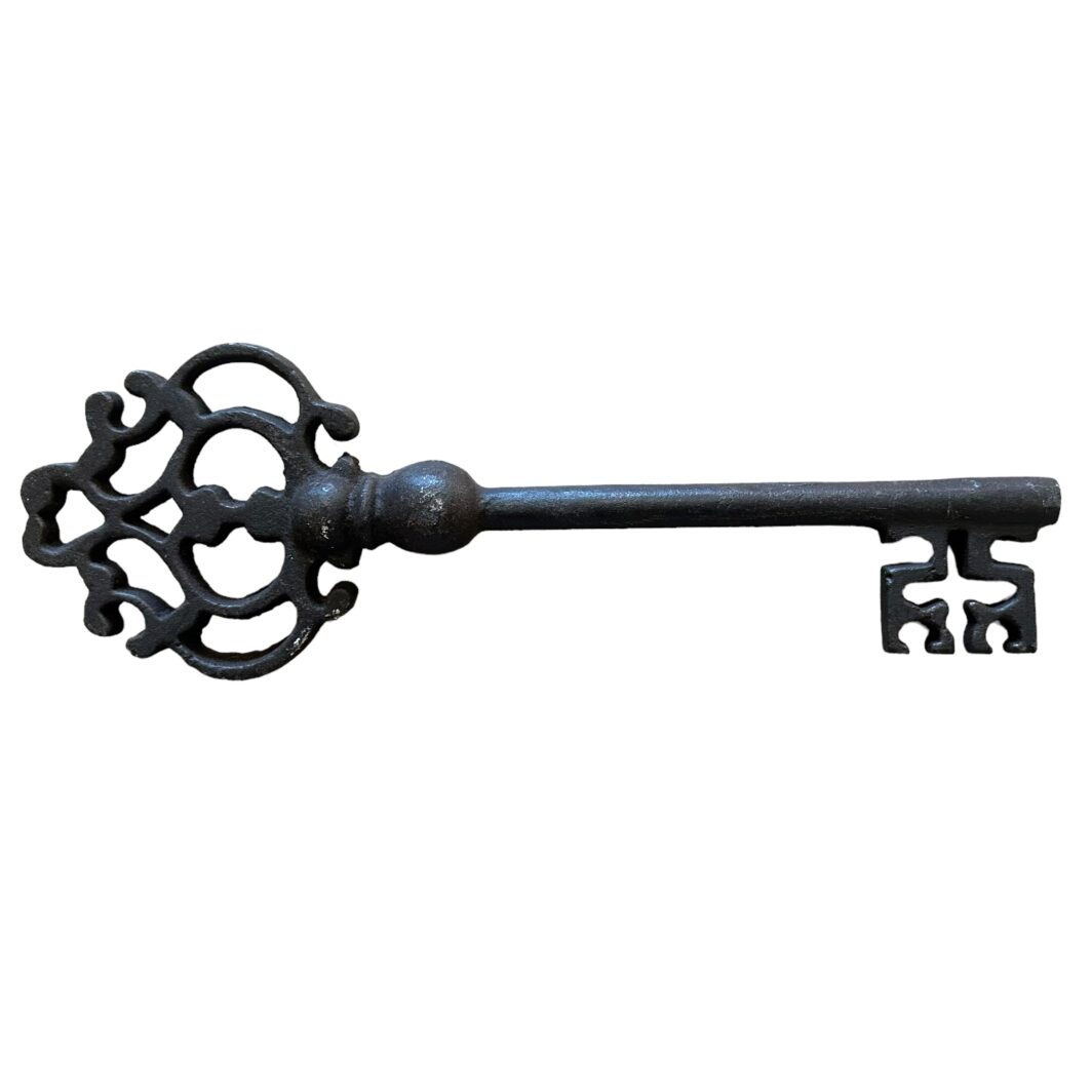 Large Decorative Iron Key - Image 3