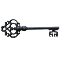 Large Decorative Iron Key - Image 3