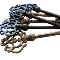 Large Decorative Iron Key - Image 4