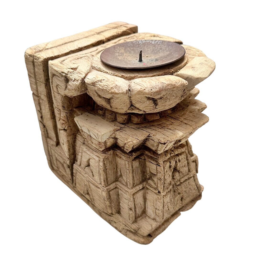 Large Ornate candle Holder - Image 2