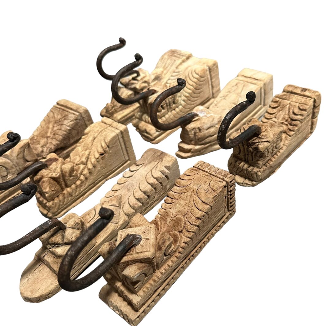 Carved Indian Wall Hook