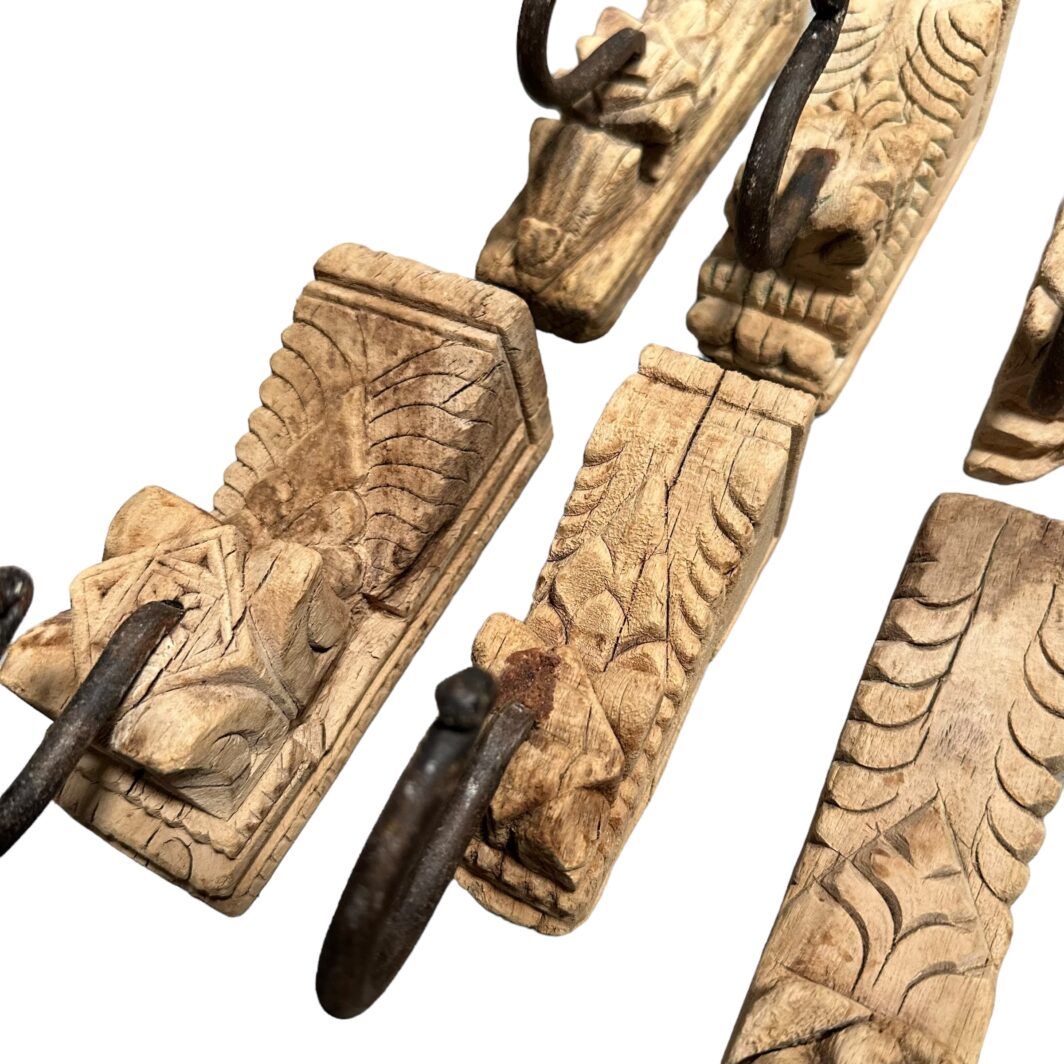 Carved Indian Wall Hook - Image 4