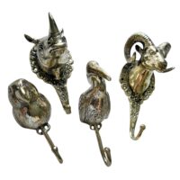 Deluxe Brass Animal Wall Hook