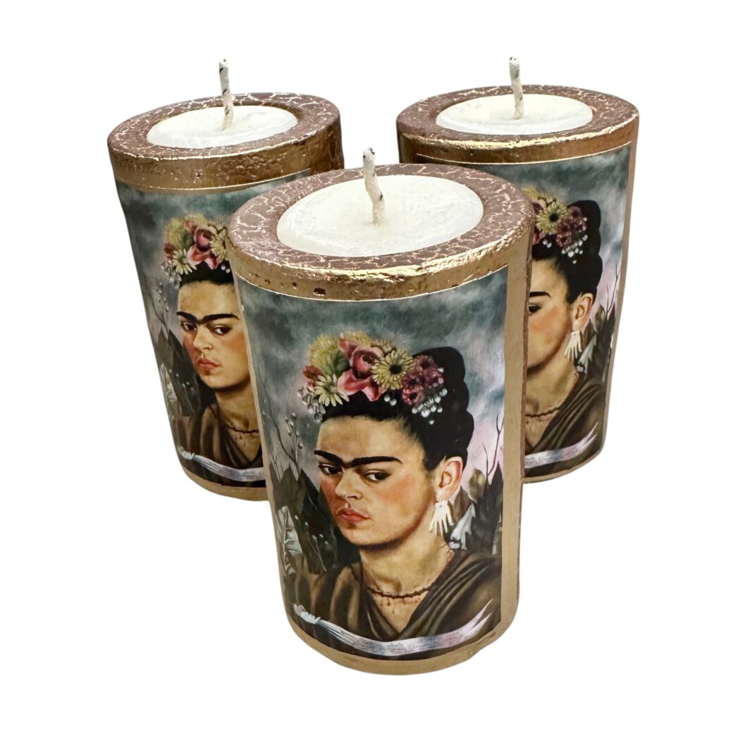 Mexican Frida Kahlo Candle