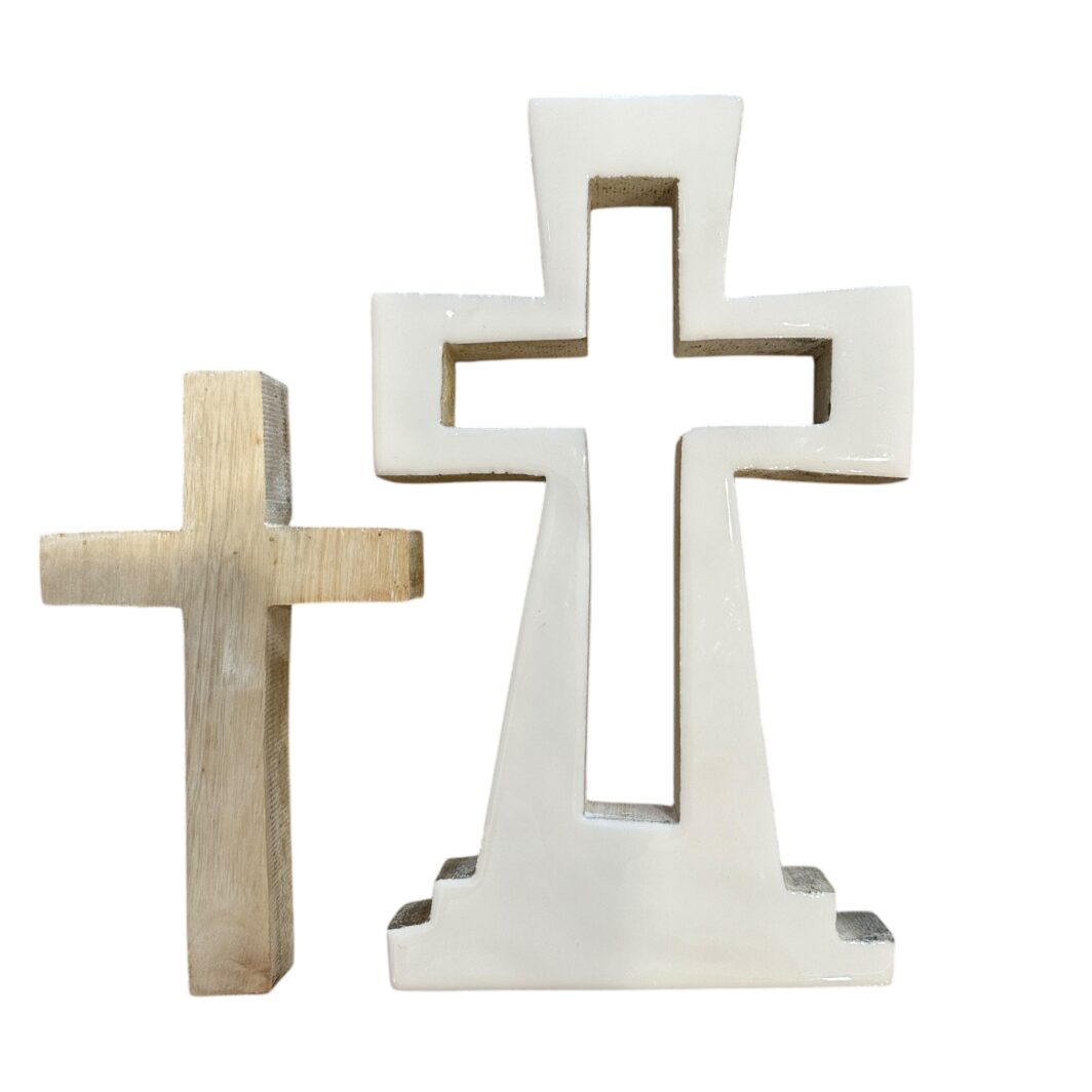 Ceramic & Timber Cross - Image 3