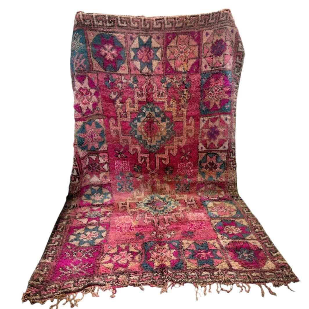 Vintage Boujad Runner - 'Petunia
