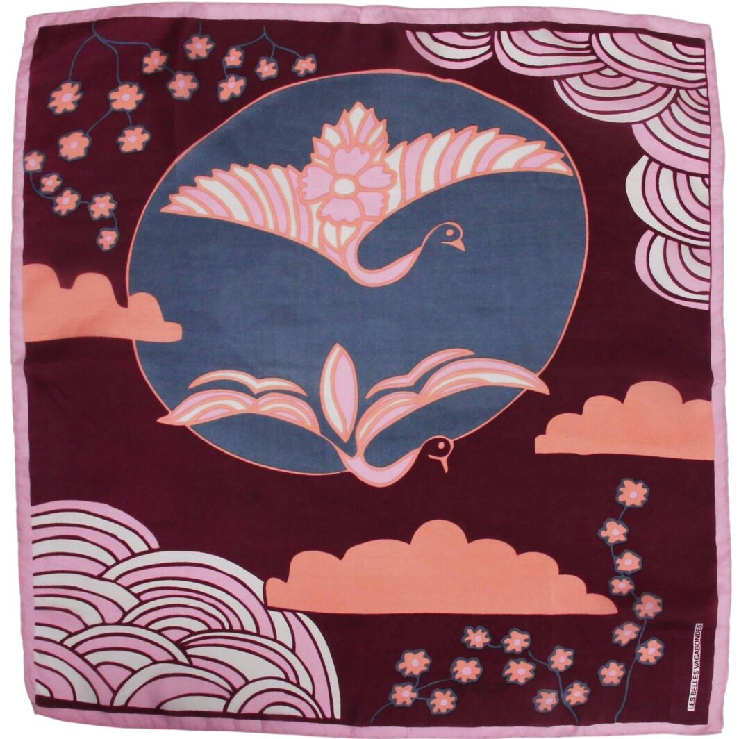 Agami Bordeaux Scarf - Mini