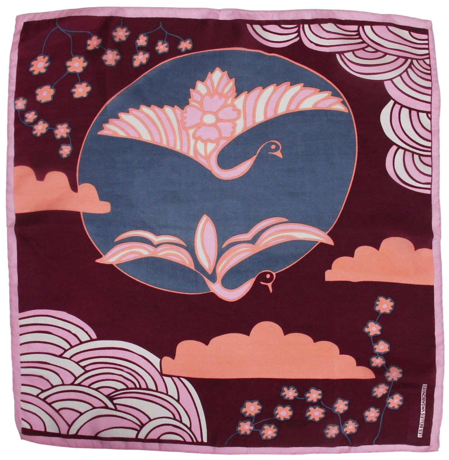 Agami Bordeaux Scarf - Mini