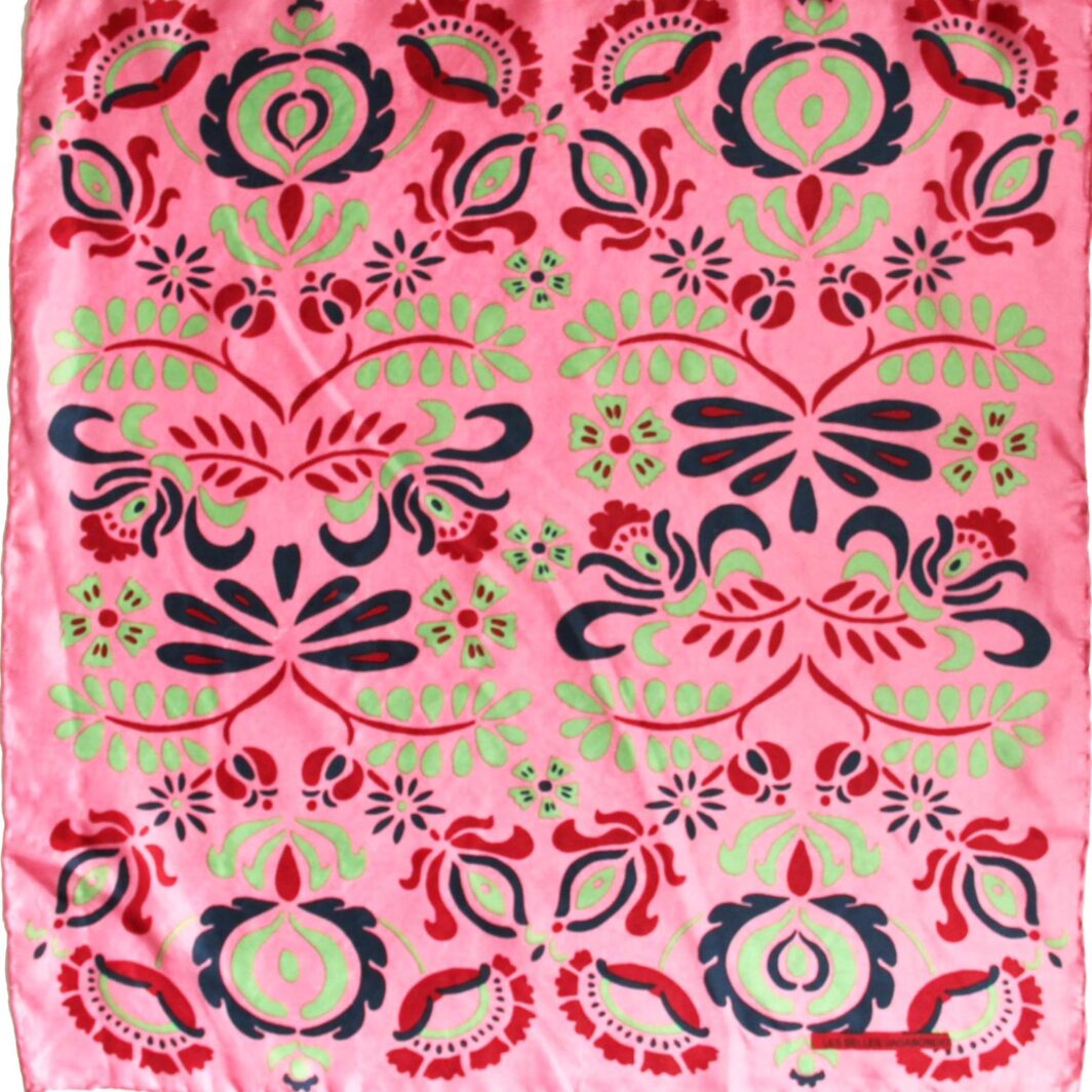 Yulia Rose Pink Scarf - Mini