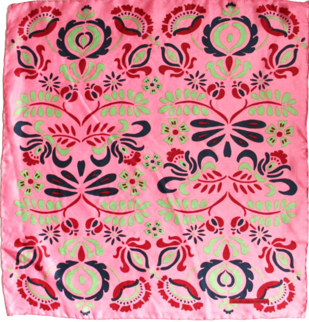 Yulia Rose Pink Scarf - Mini