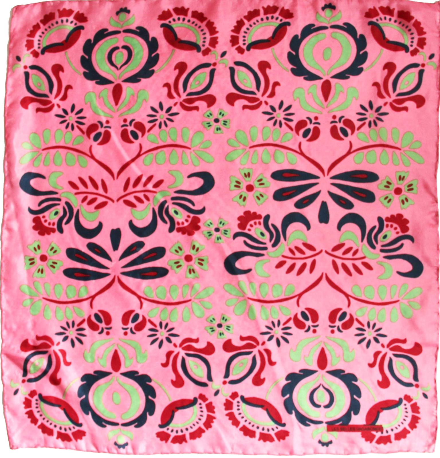 Yulia Rose Pink Scarf - Mini