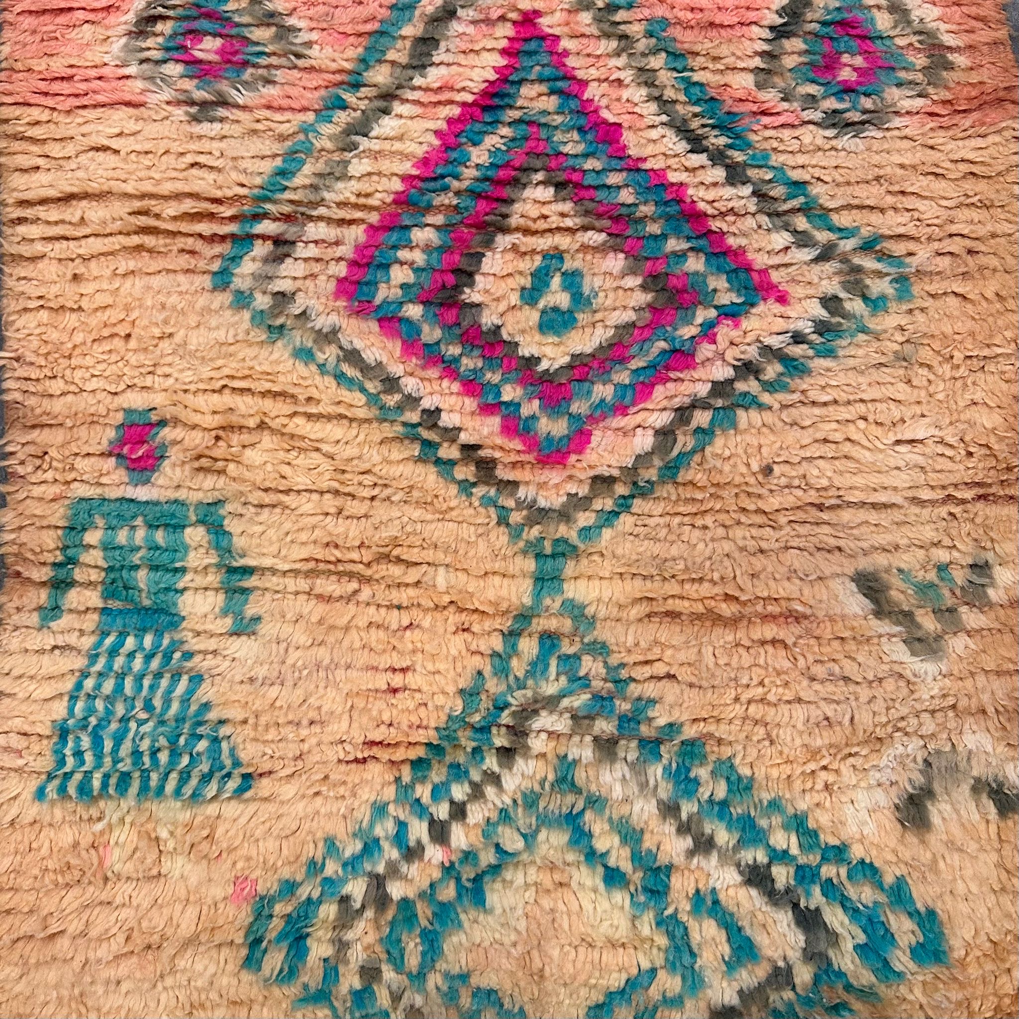 Vintage Boujad Runner - 'Poppy' - Image 2