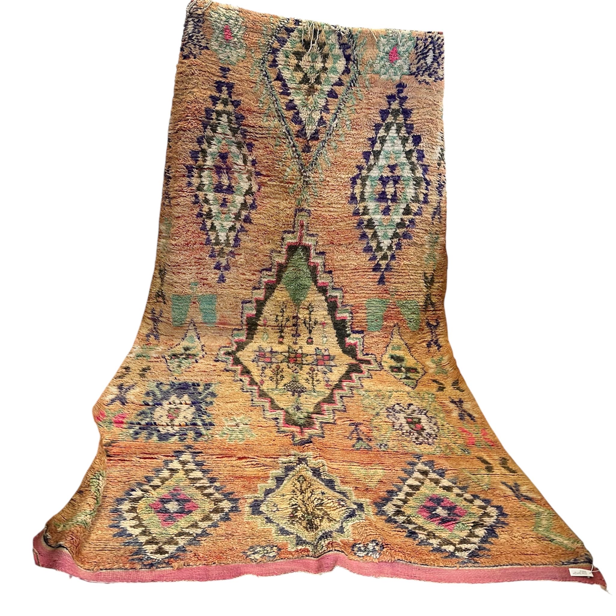 Vintage Boujad Rug- 'Elouise'