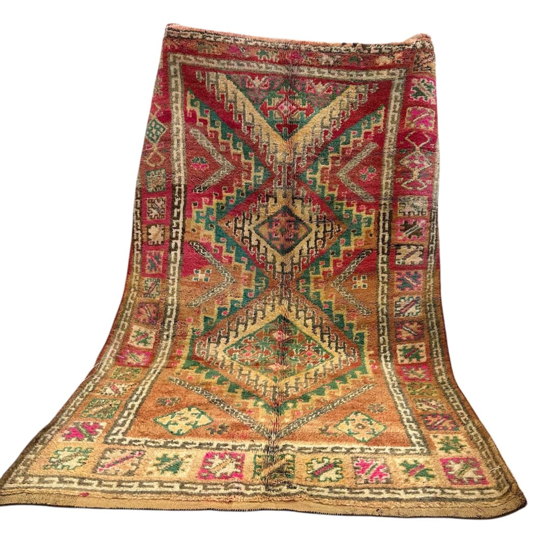 Vintage Boujad Rug- 'Hassan'