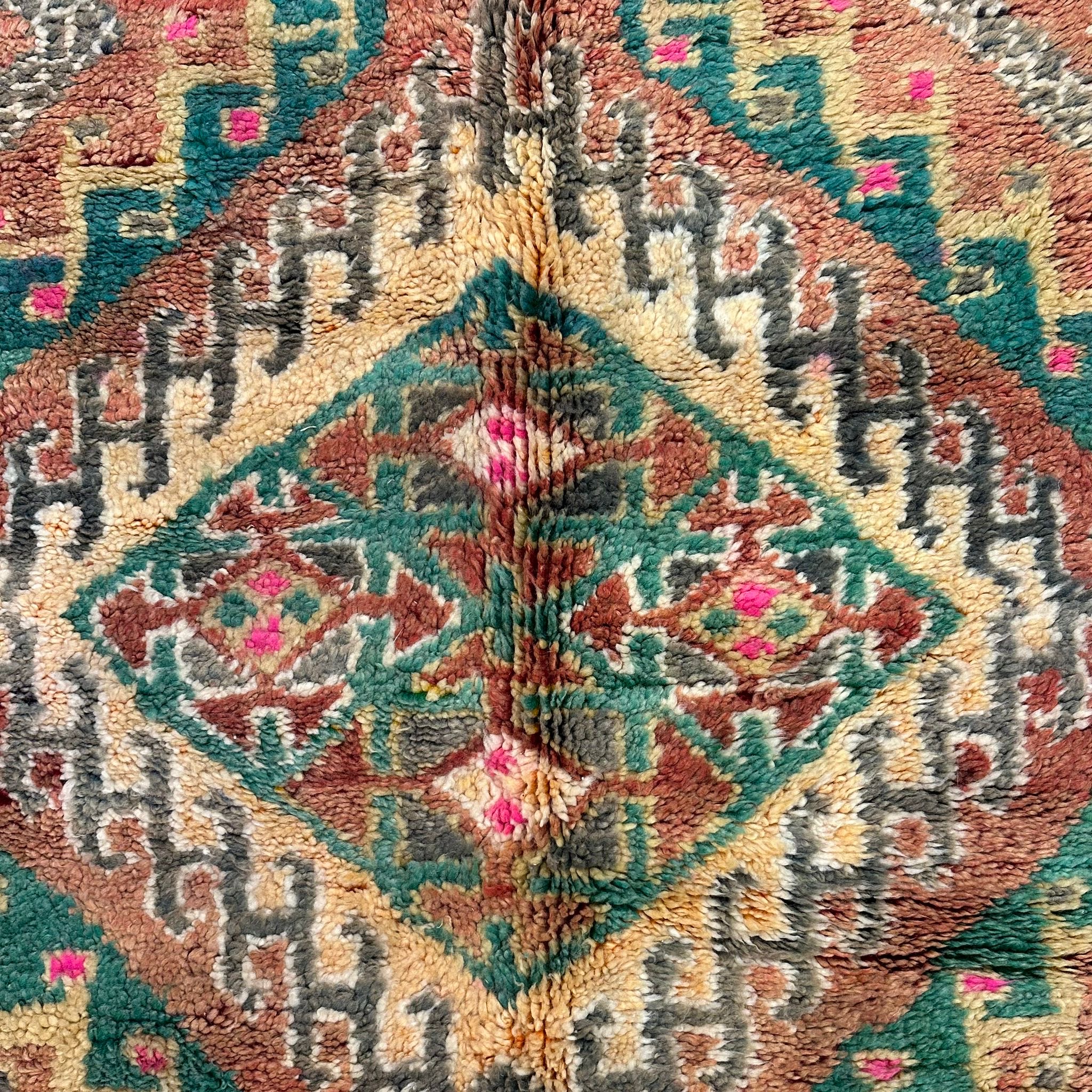 Vintage Boujad Rug- 'Hassan' - Image 2