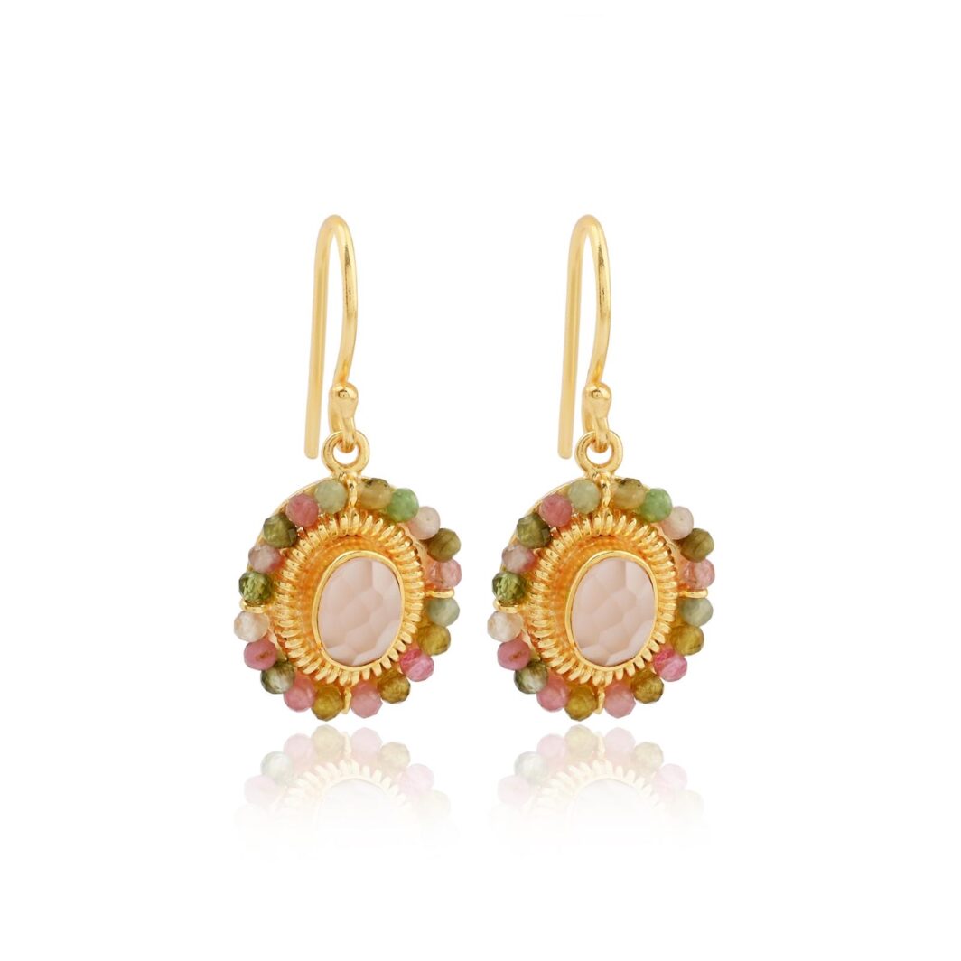 Victoria Drops - Rose Quartz