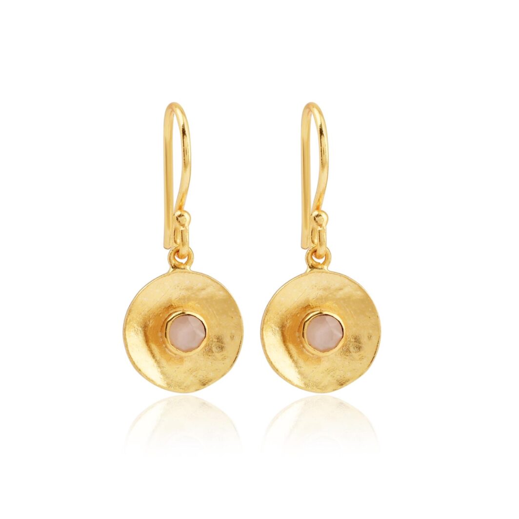 Golden Halo - Rose Quartz