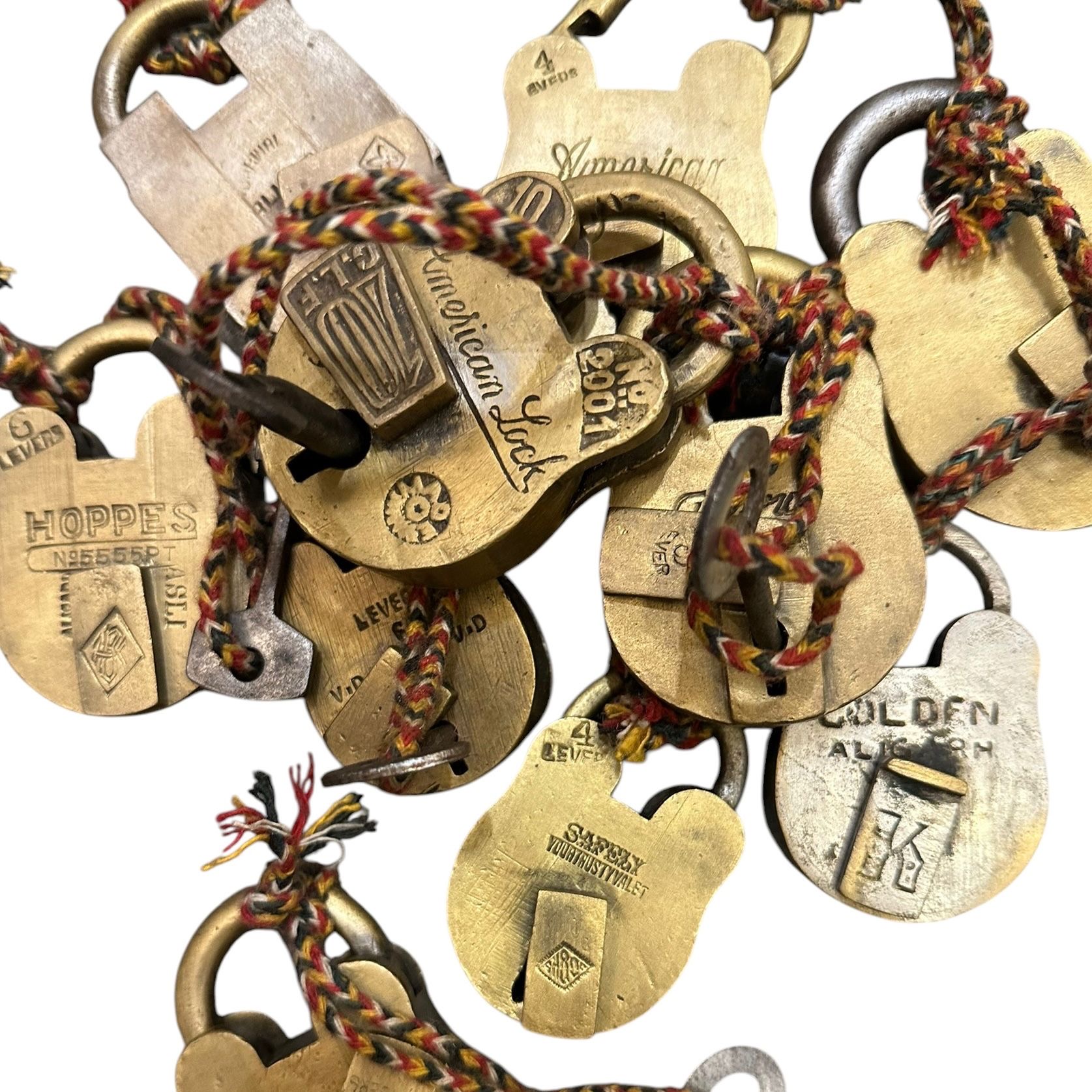 Brass Vintage Padlocks - Image 2