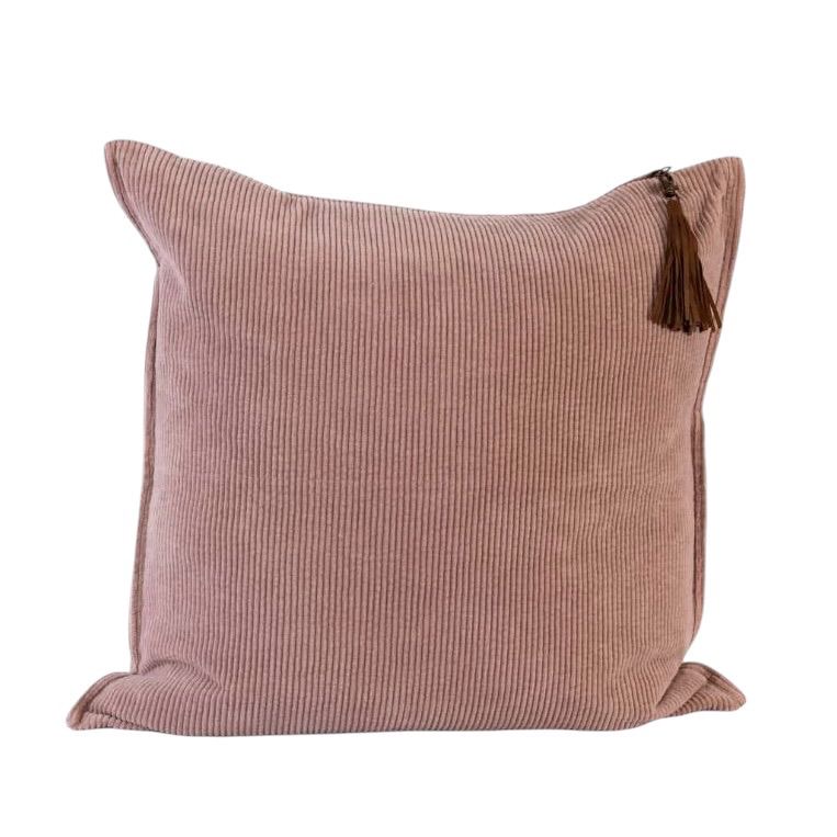 Hudson Corduroy Cushion - Soft Musk - 50cm x 50cm