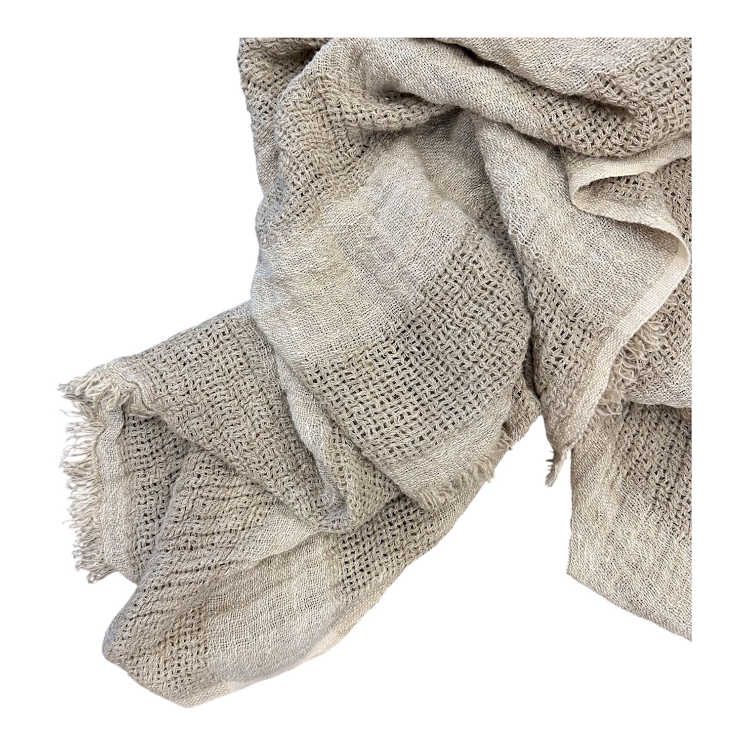 Ombre Linen Throw - Image 3