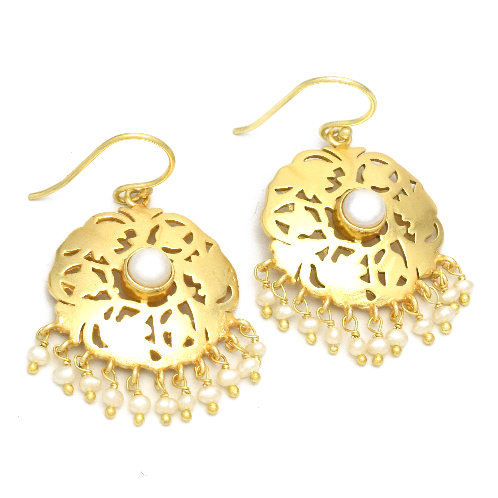 Medina Pearl Earrings - Image 2