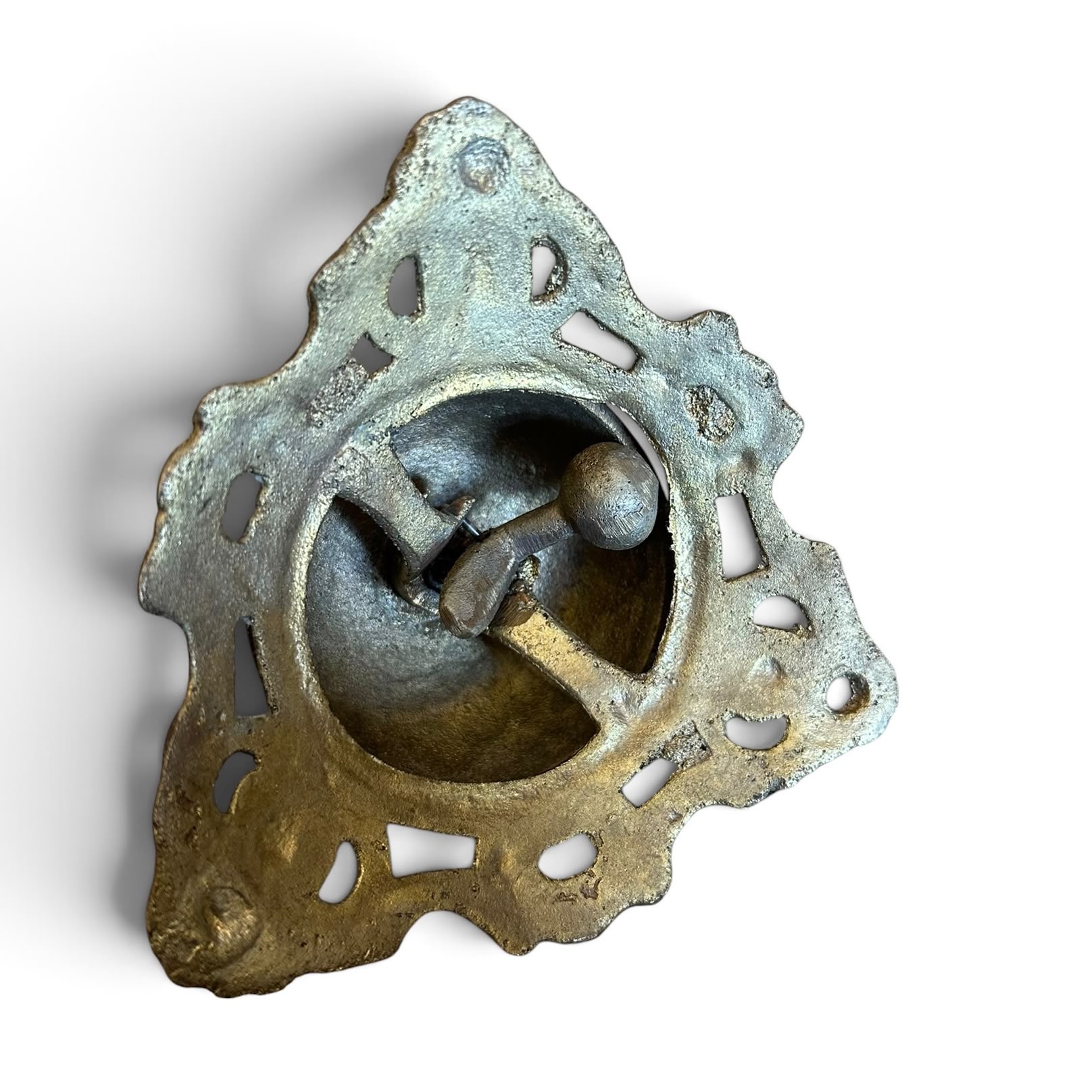 Brass Counter Bell - Engraved - Image 4