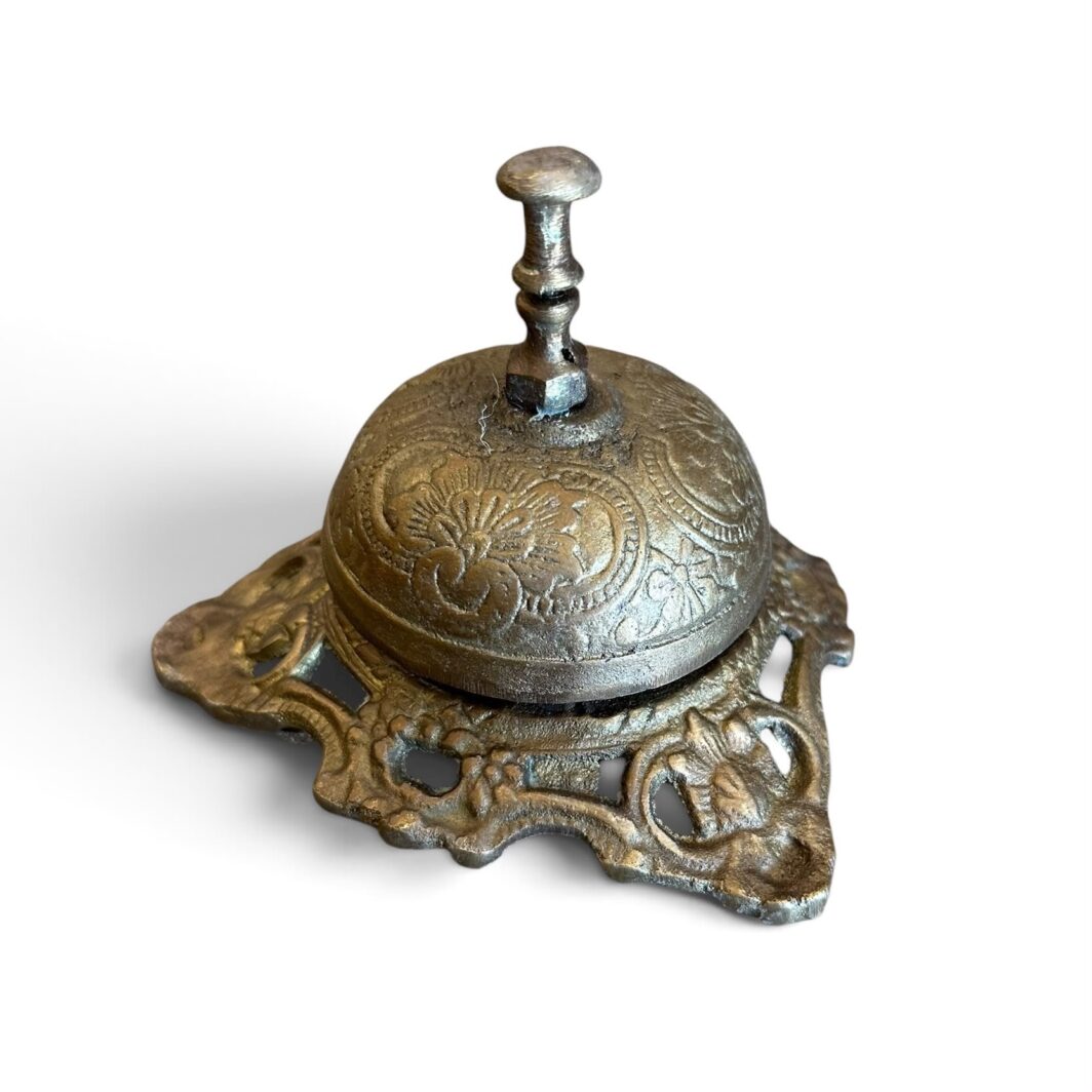 Brass Counter Bell - Engraved